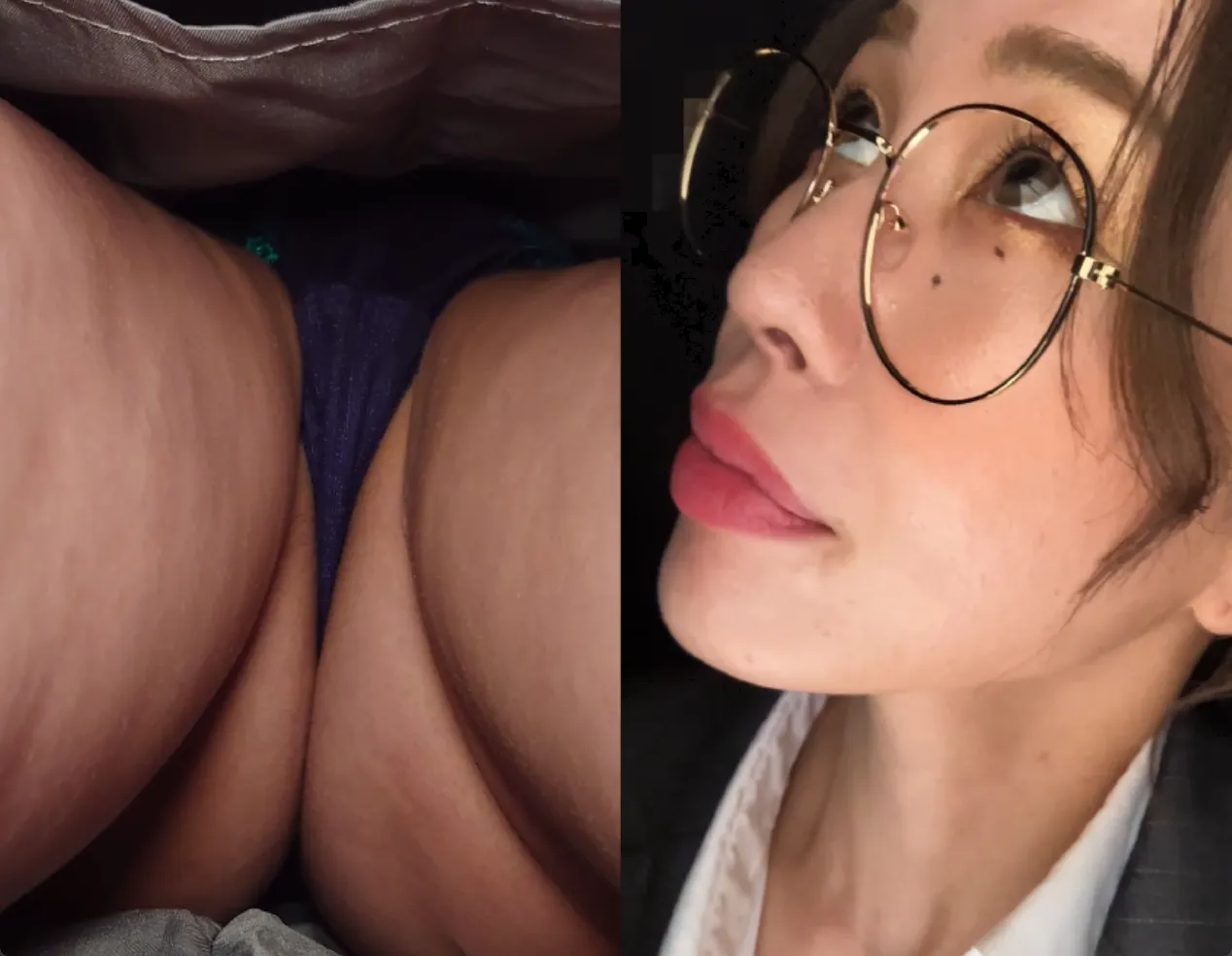 精子をぶっかけられると同時に「あっ」とイキ声を出しちゃう熟女OLｗ